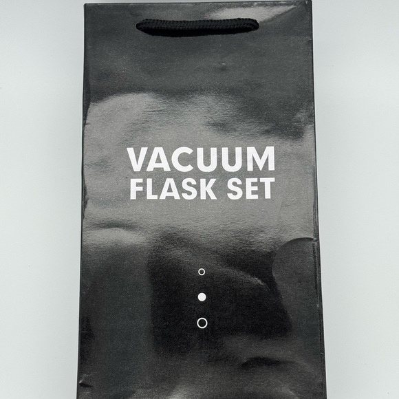 Pink Stainless Steel Vacuum Flask Bottle Set with Cups 500 ml - Picture 2 of 2